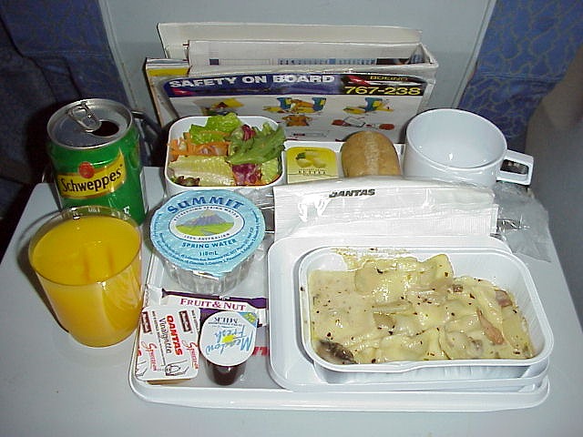 カンタス航空 機内食