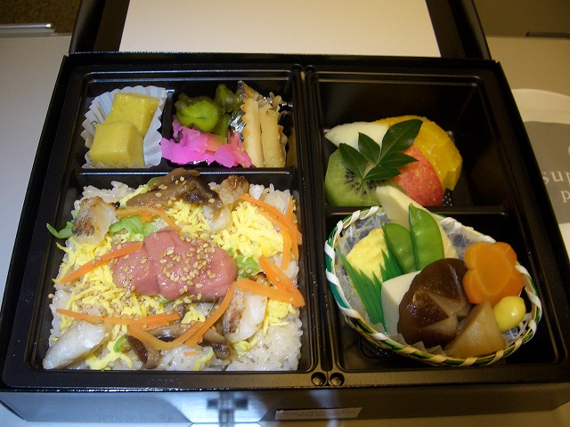機内食