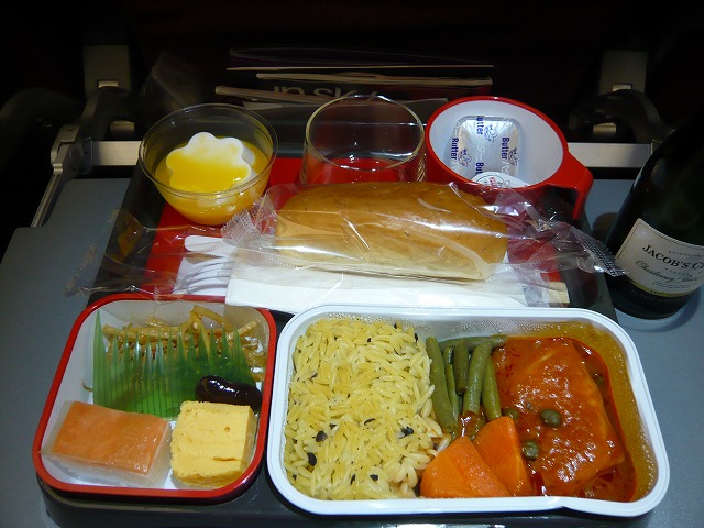 機内食