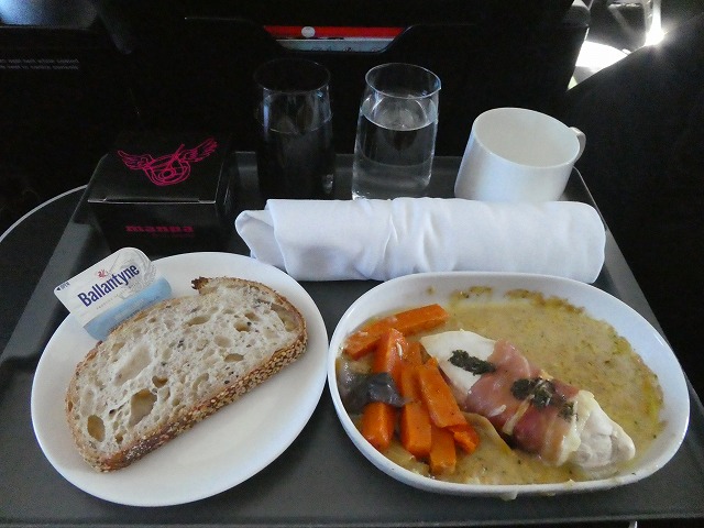 カンタス航空 機内食