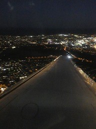 シドニー夜景　QF1574