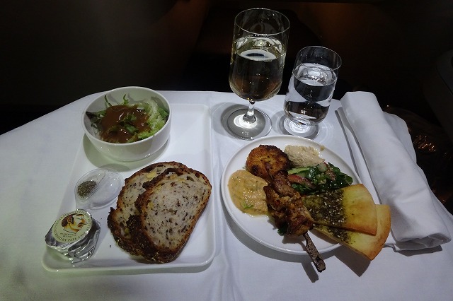 QF61 機内食