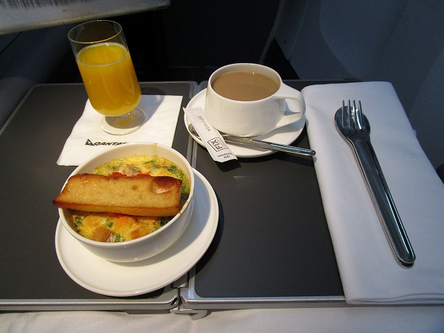 QF26 機内食