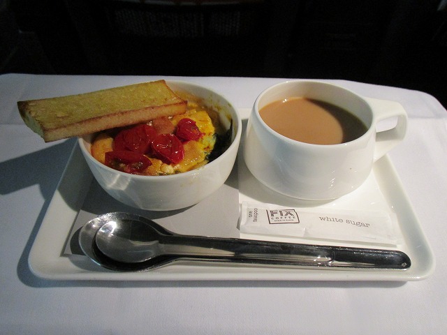 QF26 機内食