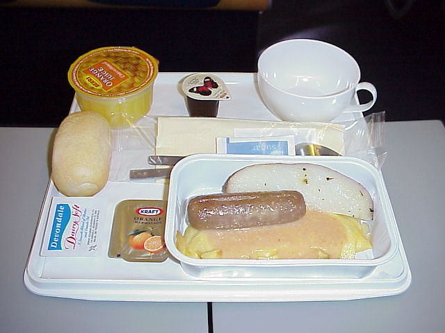 アンセット航空　機内食　ＡＮ7
