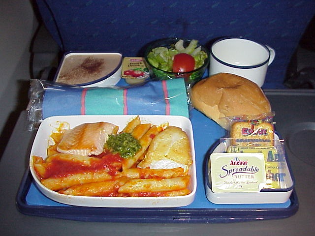 ニュージーランド航空　エコノミークラス機内食