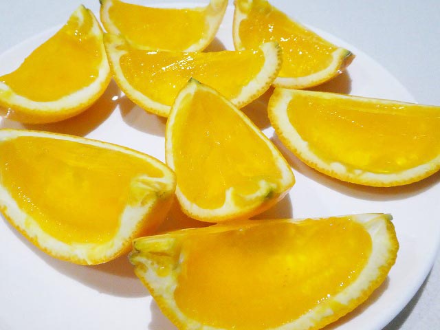 オレンジカップゼリー