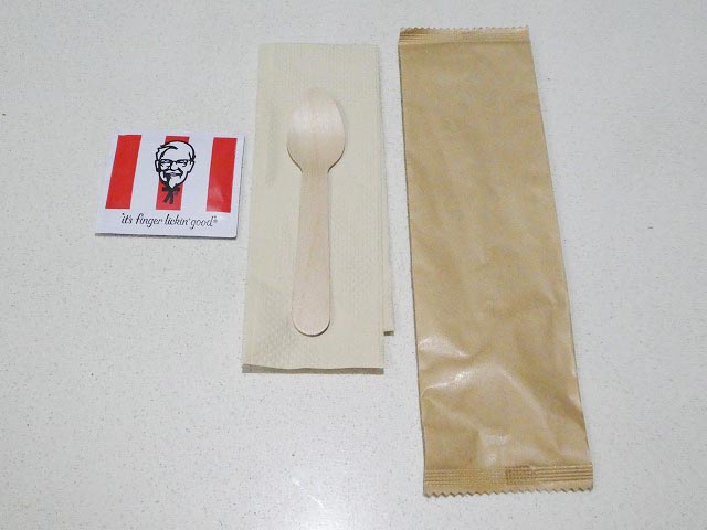 ケンタッキー・フライド・チキン（KFC）カトラリー