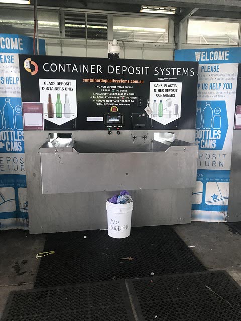 CONTAINER DEPOSIT SYSTEM