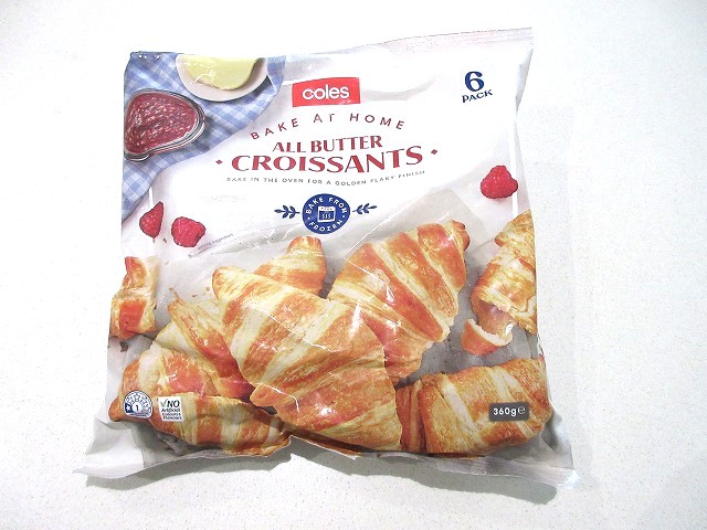 Coles Frozen Bake At Home Butter Croissants 