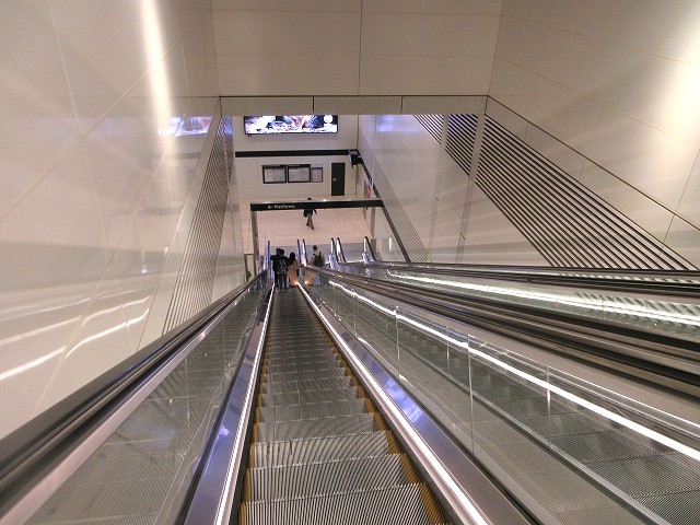 シンプルで分かりやすい駅