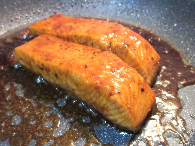 照り焼きサーモン