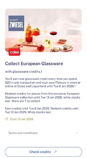 Glassware Credits
