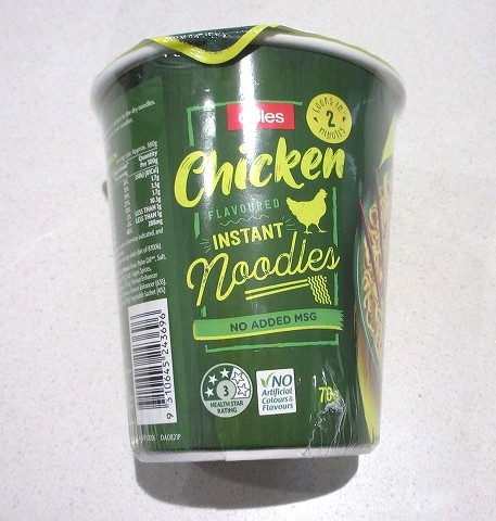 Coles チキン インスタントヌードル