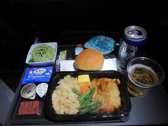 SQ621 機内食
