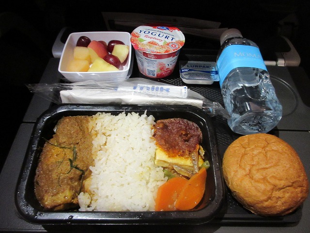 SQ255 機内食