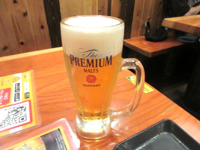 泡が多い日本のビール