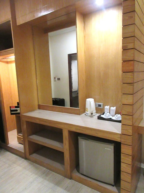 冷蔵庫、コーヒー・紅茶セット