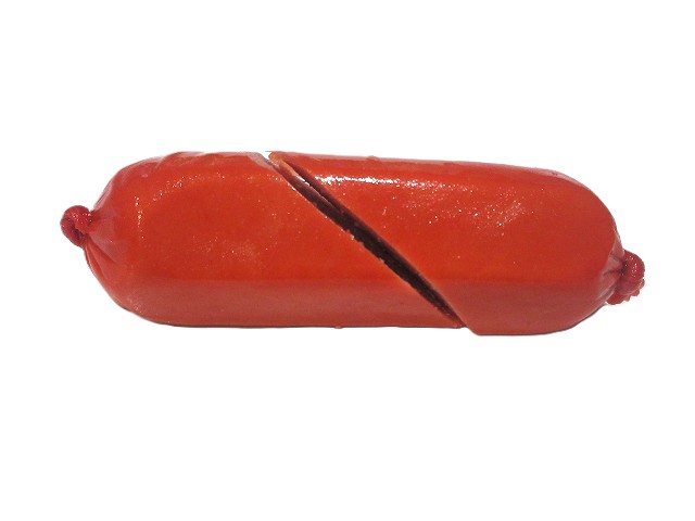 半分にカットして