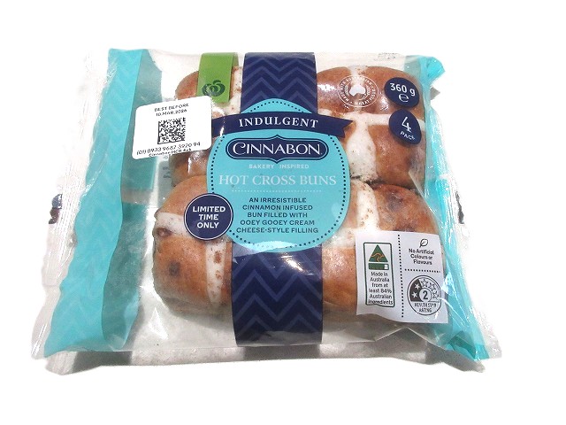 Woolworths×Cinnabon ホットクロスバン