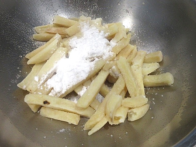 つぶしながらよく混ぜる