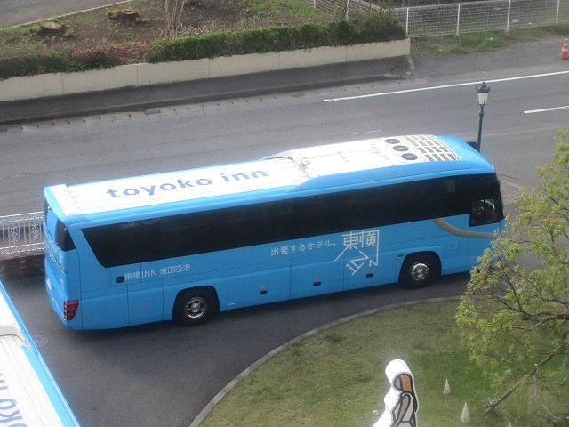 東横INN成田空港の無料シャトルバス