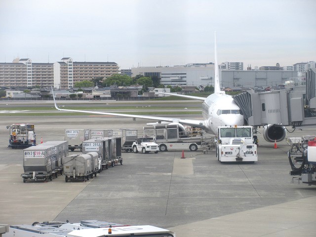 伊丹空港　JAL3006